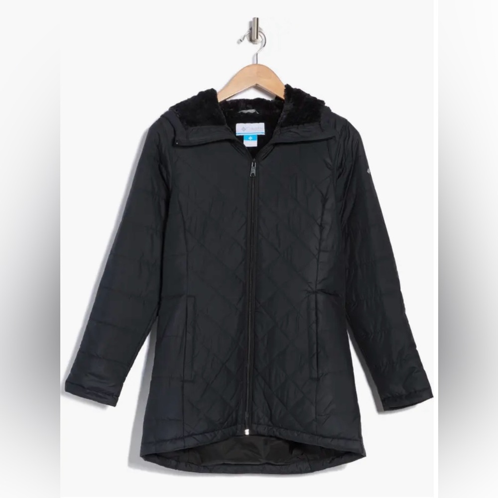 Black Columbia Snowmelt Valley Lined Jacket